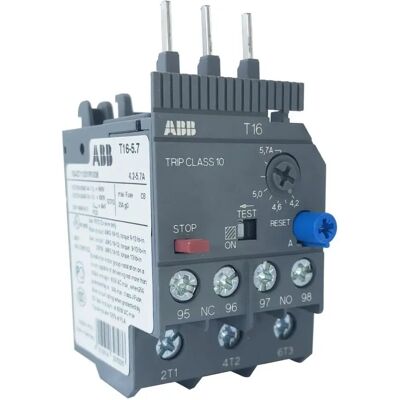 ABB T16-5.7 Relais Thermique de Surcharge - Protection Moteur ABB T16-5.7 Relais Thermique de Surcharge - Protection Moteur