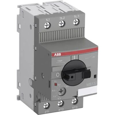 ABB MS132-1.6 Motorschutzschalter - Einstellbare Überlast, 3-polig ABB MS132-1.6 Motorschutzschalter - Einstellbare Überlast, 3-polig