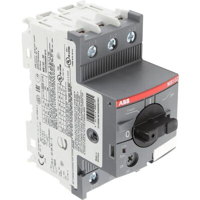 ABB Motorschutzschalter - 25-32A, 2,5 Module, MS132 ABB Motorschutzschalter - 25-32A, 2,5 Module, MS132