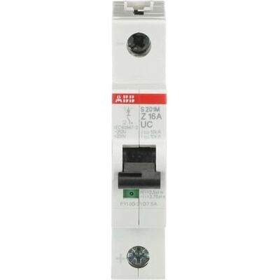 ABB - S201M-Z16UC - 16A - 1P - Circuit breaker - Publicité ABB - S201M-Z16UC - 16A - 1P - Circuit breaker - Publicité