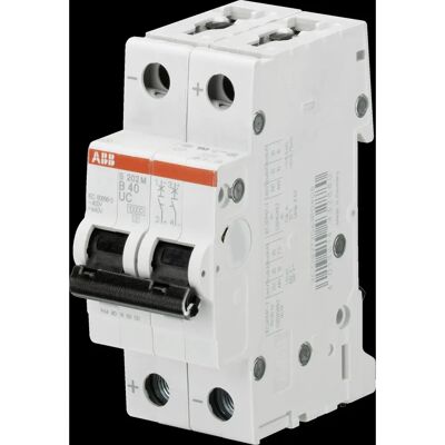ABB S202M-B6UC Disjoncteur - 6A, 10kA, Caractéristique B ABB S202M-B6UC Disjoncteur - 6A, 10kA, Caractéristique B