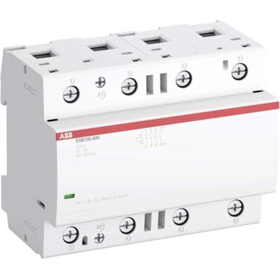 ABB Contactor ESB100-40N-06 4-Pole 100A 230V AC/DC - Contactor ABB Contactor ESB100-40N-06 4-Pole 100A 230V AC/DC - Contactor