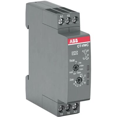 ABB CT-VWC.12 Relais électrique - Temporisateur, 24-240V DC/AC ABB CT-VWC.12 Relais électrique - Temporisateur, 24-240V DC/AC