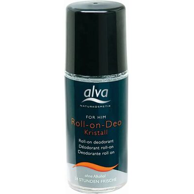 Alva für ihn Kristall-Deo Roll-on - Deodorant Alva für ihn Kristall-Deo Roll-on - Deodorant