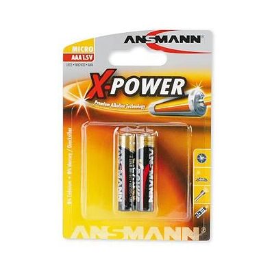Ansmann 5015603 Pile AAA - Pack de 2 Alcalines Ménager Ansmann 5015603 Pile AAA - Pack de 2 Alcalines Ménager