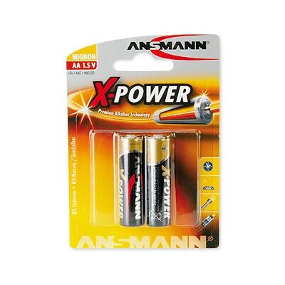 Ansmann Modèle 5015613 Pile Alcaline AA - Pile - Publicité Ansmann Modèle 5015613 Pile Alcaline AA - Pile - Publicité