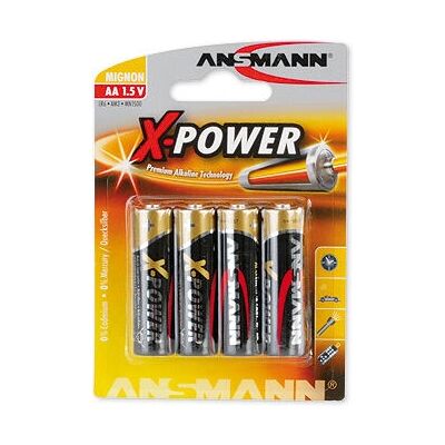 Ansmann AA 1,5V Batterie Alcaline - Batterie - Publicité Ansmann AA 1,5V Batterie Alcaline - Batterie - Publicité