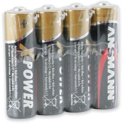 Ansmann X-Power AA Paristo - Kertakäyttöinen Alkalinen - 1,5V Ansmann X-Power AA Paristo - Kertakäyttöinen Alkalinen - 1,5V