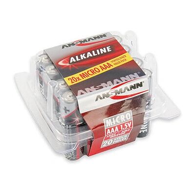 Ansmann 5015538 Haushaltsbatterie - Alkalisch 1,5V Ansmann 5015538 Haushaltsbatterie - Alkalisch 1,5V
