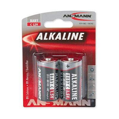 Ansmann Baby C - 2 Piles C - Alcalines - Puissance Durable Ansmann Baby C - 2 Piles C - Alcalines - Puissance Durable