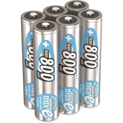 Baterías recargables Ansmann MaxE HR03 Micro AAA 800mAh Baterías recargables Ansmann MaxE HR03 Micro AAA 800mAh