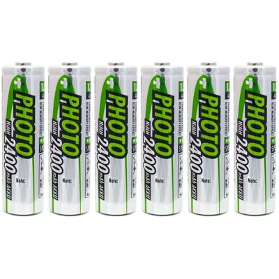 Ansmann AA Uudelleenladataan Paristot 2400mAh - Korkea kapasiteetti NiMH Ansmann AA Uudelleenladataan Paristot 2400mAh - Korkea kapasiteetti NiMH