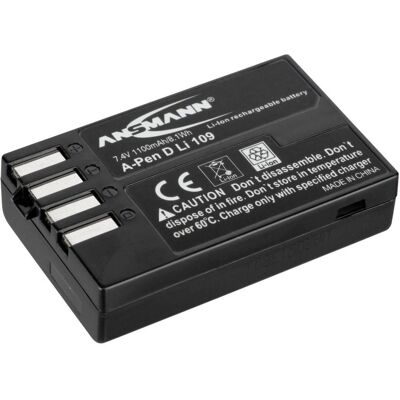 Bateria para Câmera Ansmann A-Pen D-Li 109 - Lítio-Íon 1100mAh Bateria para Câmera Ansmann A-Pen D-Li 109 - Lítio-Íon 1100mAh