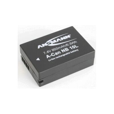 Batterie d'appareil photo Ansmann NB 10L - Lithium-Ion 850mAh - Publicité Batterie d'appareil photo Ansmann NB 10L - Lithium-Ion 850mAh - Publicité