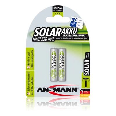 Bateria recarregável NiMH AAA Ansmann 1311-0001 - Uso doméstico Bateria recarregável NiMH AAA Ansmann 1311-0001 - Uso doméstico