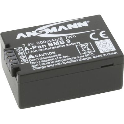 Batería Ansmann DMW-BMB9E - 900mAh - Cámara Batería Ansmann DMW-BMB9E - 900mAh - Cámara