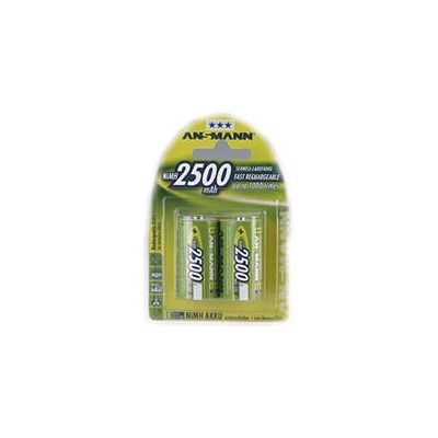 Batteria MaxE C Ansmann - 2500mAh Ricaricabile NiMH per Uso Domestico Batteria MaxE C Ansmann - 2500mAh Ricaricabile NiMH per Uso Domestico