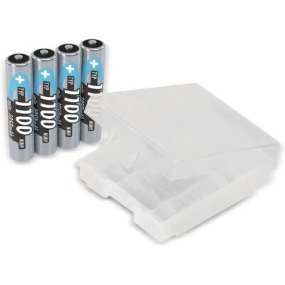 Piles rechargeables NiMH AAA Ansmann HR03 - 1050mAh - pour appareils Piles rechargeables NiMH AAA Ansmann HR03 - 1050mAh - pour appareils