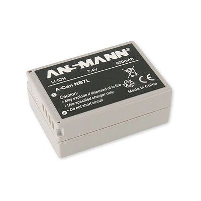 Batterie appareil photo Ansmann NB-7L - Li-Ion 900mAh, blanc - Publicité Batterie appareil photo Ansmann NB-7L - Li-Ion 900mAh, blanc - Publicité