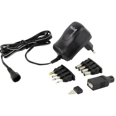 Adaptateur Secteur Réglable HyCell 1201-0005 - 3-12V USB - Publicité Adaptateur Secteur Réglable HyCell 1201-0005 - 3-12V USB - Publicité