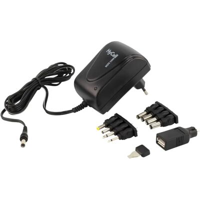 Adaptateur secteur réglable HyCell 1201-0008 - 3V-12V/1500mA/18W - Publicité Adaptateur secteur réglable HyCell 1201-0008 - 3V-12V/1500mA/18W - Publicité