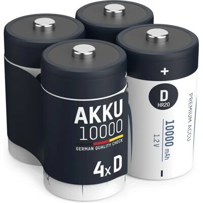 ANSMANN D 10000mAh Rechargeable Battery - Li-ion ANSMANN D 10000mAh Rechargeable Battery - Li-ion