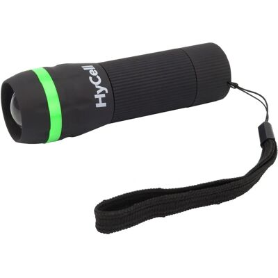 Latarka Hycell Zoom - LED 1W, Wodoodporna, Kompaktowa Latarka Hycell Zoom - LED 1W, Wodoodporna, Kompaktowa