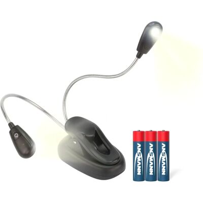 Ansmann Twinflex Leselampe - Fleksibel LED-lampe for lesing & reise Ansmann Twinflex Leselampe - Fleksibel LED-lampe for lesing & reise