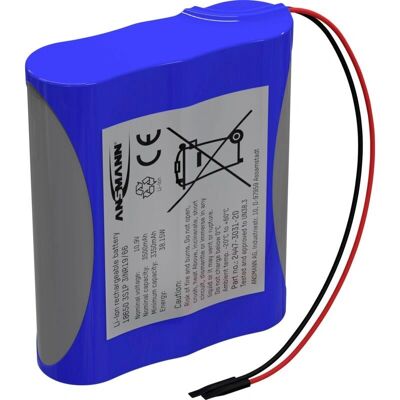 Ansmann 18650 Batteripack - Lithium-Ion 10.8V 3500mAh - Wiederaufladbar Ansmann 18650 Batteripack - Lithium-Ion 10.8V 3500mAh - Wiederaufladbar