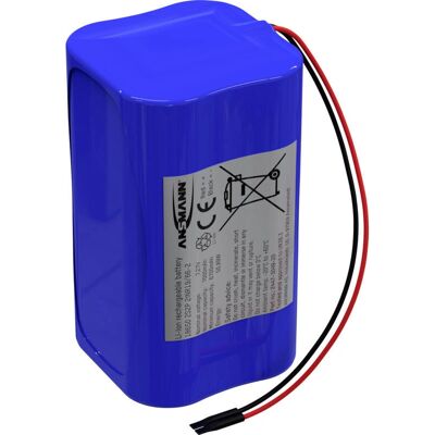 Ansmann 18650 Batteripack - 4 Zellen, 7.2V, 7000mAh - Batteripack Ansmann 18650 Batteripack - 4 Zellen, 7.2V, 7000mAh - Batteripack