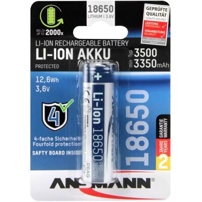 Ismét tölthető lítium 18650 akkumulátor - 3500mAh Ismét tölthető lítium 18650 akkumulátor - 3500mAh
