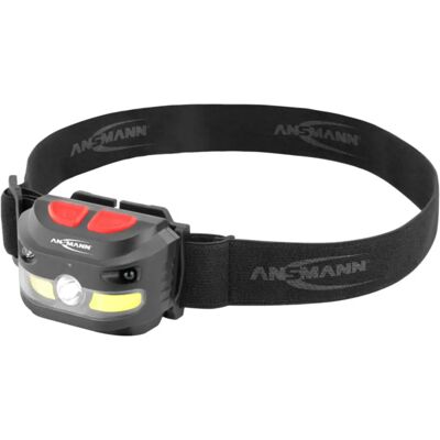 Linterna frontal Ansmann HD250RS - Resistente al agua, 200lm Linterna frontal Ansmann HD250RS - Resistente al agua, 200lm