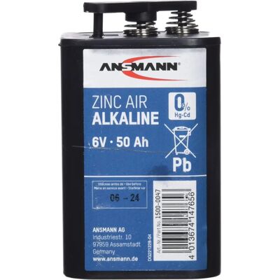Batterie Ansmann 4R25 Zinc-Air - 50Ah, 6V Batterie Ansmann 4R25 Zinc-Air - 50Ah, 6V