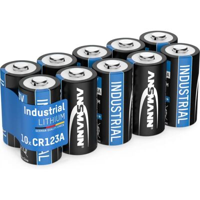 Ansmann Lithium Batterie CR123A - 3V Kamera Akku Ansmann Lithium Batterie CR123A - 3V Kamera Akku