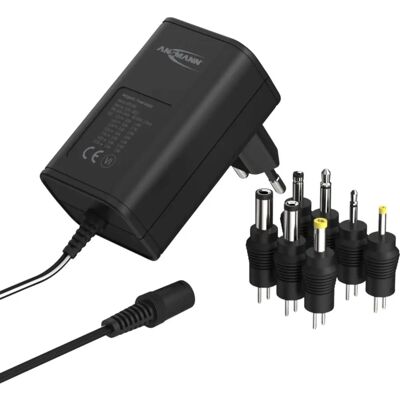 Ansmann APS 600 Netzteil - Einstellbar, Schwarz Ansmann APS 600 Netzteil - Einstellbar, Schwarz