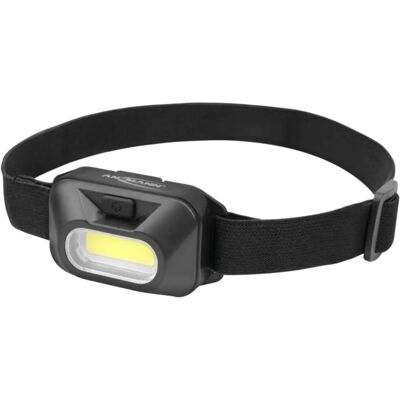 Linterna de cabeza Ansmann HD120B - 125 lúmenes, negra, 15h Linterna de cabeza Ansmann HD120B - 125 lúmenes, negra, 15h