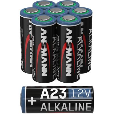 Ansmann A23 litiumbatteri - 8-pack för alarm, garage, fjärrkontroll - Pålitlig kraft Ansmann A23 litiumbatteri - 8-pack för alarm, garage, fjärrkontroll - Pålitlig kraft