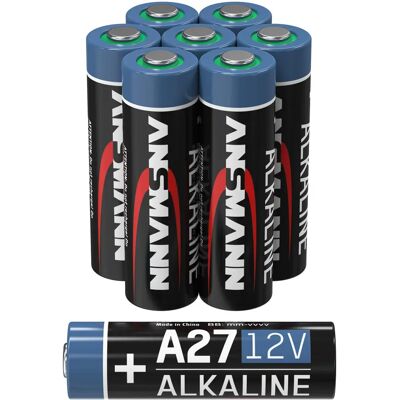 Batería especial A27 de Ansmann - 12V, 8 uds Batería especial A27 de Ansmann - 12V, 8 uds