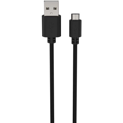 Ansmann USB-kabel - 1 m Sort - Data & Lading Ansmann USB-kabel - 1 m Sort - Data & Lading