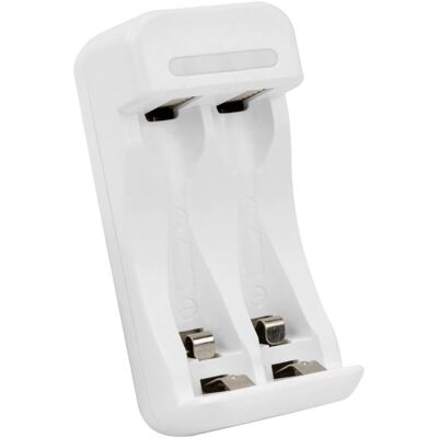 Ansmann Basic II Batteriladdare - AA/AAA NiMH/NiCd - Kompakt Ansmann Basic II Batteriladdare - AA/AAA NiMH/NiCd - Kompakt