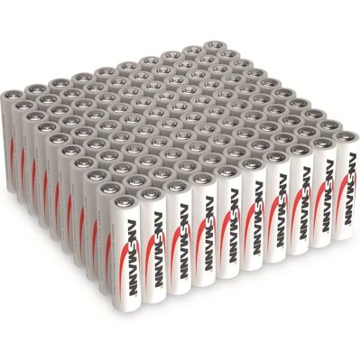 Ensemble de Piles Ansmann - AAA, 100 pcs Ensemble de Piles Ansmann - AAA, 100 pcs