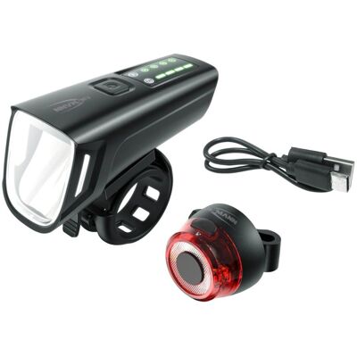 ANSMANN 1600-0467 Fahrradlicht-Set - Vorder- & Rücklicht ANSMANN 1600-0467 Fahrradlicht-Set - Vorder- & Rücklicht