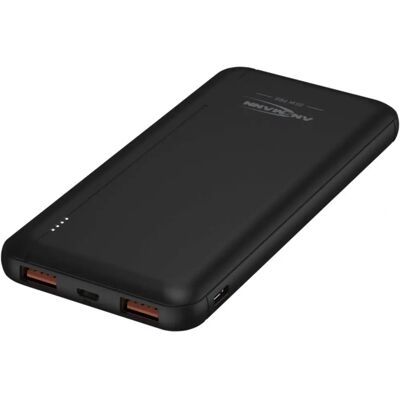Ansmann Power Bank 10000mAh Schwarz - Power Bank Ansmann Power Bank 10000mAh Schwarz - Power Bank