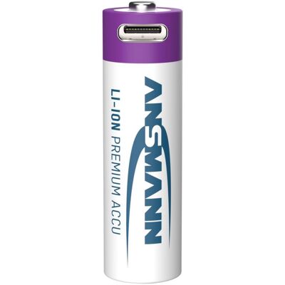 Ansmann 1312-0036 AA Lithium-Ion Rechargeable Battery - Household - 2000mAh Ansmann 1312-0036 AA Lithium-Ion Rechargeable Battery - Household - 2000mAh