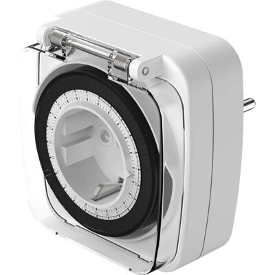 Ansmann 1260-0013 Temporizador Mecánico Exterior Blanco - Temporizador Ansmann 1260-0013 Temporizador Mecánico Exterior Blanco - Temporizador