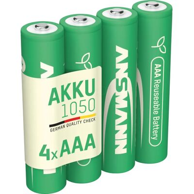ANSMANN Modell 1050 Micro AAA NiMH Batterie - Hohe Kapazität ANSMANN Modell 1050 Micro AAA NiMH Batterie - Hohe Kapazität
