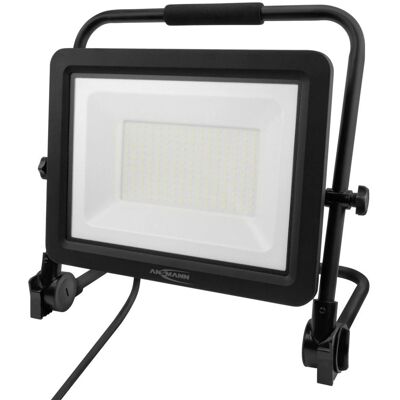 Ansmann FL150W-AC Schwarzer LED Baustrahler - 150 W, 18000 lm, Tageslicht Ansmann FL150W-AC Schwarzer LED Baustrahler - 150 W, 18000 lm, Tageslicht