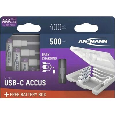 Ansmann - 1311-0035 - AAA - Batterie rechargeable Ansmann - 1311-0035 - AAA - Batterie rechargeable