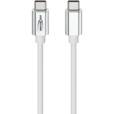 ANSMANN - 1700-0213 - USB-C til USB-C - 1.2m - USB-kabel ANSMANN - 1700-0213 - USB-C til USB-C - 1.2m - USB-kabel