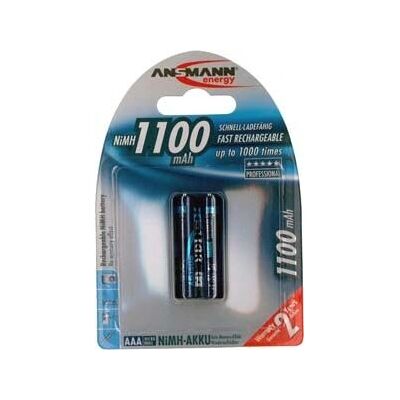 Ansmann 1x2 NiMH 1100 mAh Micro - Batterien Ansmann 1x2 NiMH 1100 mAh Micro - Batterien
